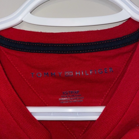 Red Tommy Hilfiger Tee - Picture 2 of 2